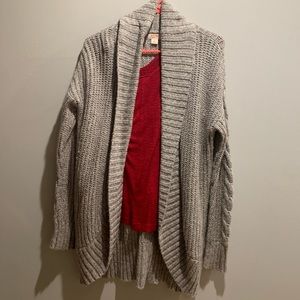 Oversized cardigan